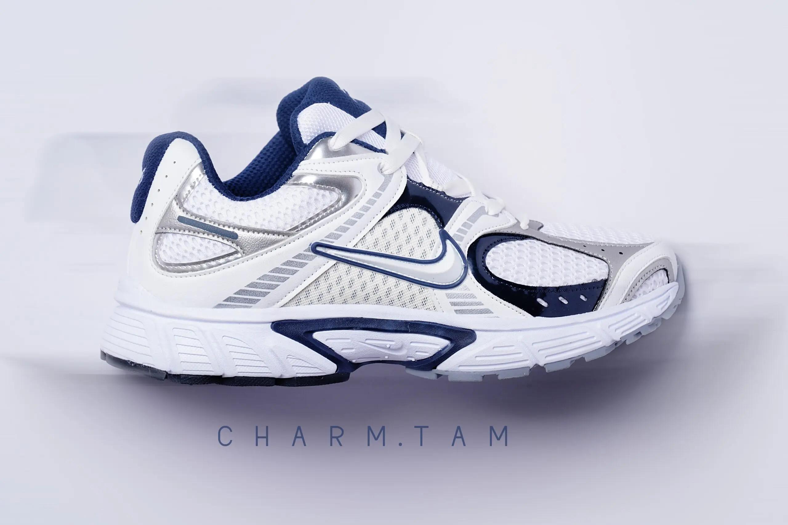 کفش کتانی مردانه کد 439 برند نایک V5 چرم تام